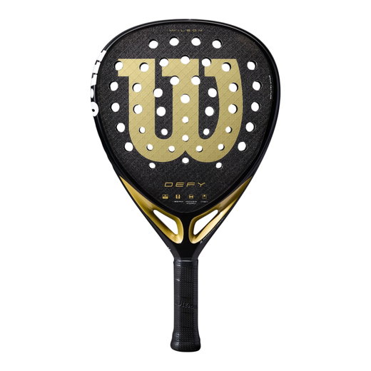 Wilson Padel Racket Defy V1 365g/Diamond black/gold